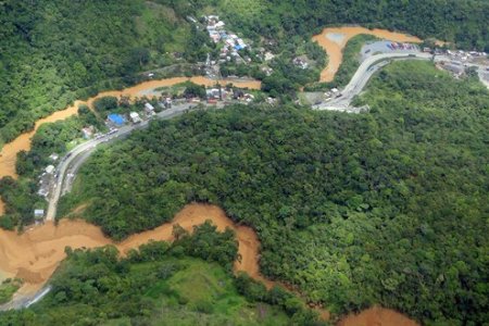Se presentó avalancha en la quebrada Peñalisa