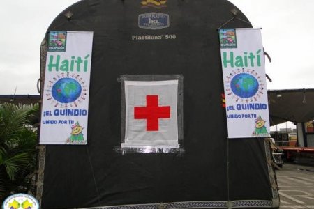 El buque ARC Buenaventura de la Armada Nacional listo para llevar las ayudas humanitarias a Haití