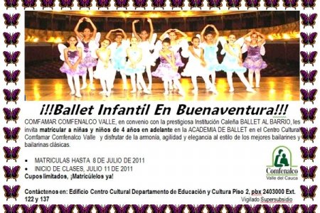 Ballet Infantil en Buenaventura