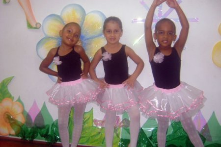 Ballet  para niños en Comfenalco Valle