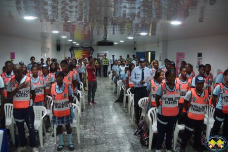 Estudiantes fueron certificados en educación vial, bajo  el programa "Calle Segura a Mi Colegio"