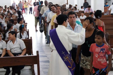 Comienza la cuaresma con el miércoles de ceniza