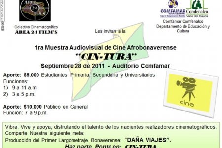 Cine Afrobonaverense en Comfamar - Comfenalco Valle