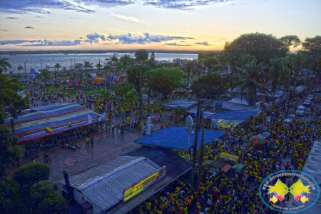 Bonaverenses celebran pasó de Colombia a cuartos de final del Mundial de Fútbol Brasil 2014