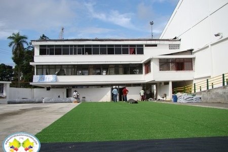 Avances del Coliseo Cubierto del Centro
