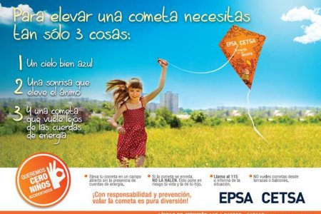 ¡Con responsabilidad y prevención, elevar la cometa es pura diversión!