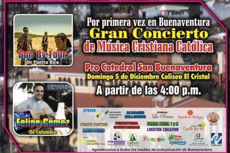 Concierto de música cristiana católica
