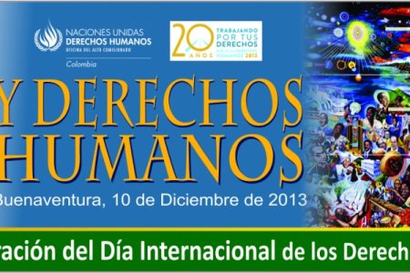 En Buenaventura la ONU conmemora el Día Internacional de los Derechos Humanos el 10 de diciembre