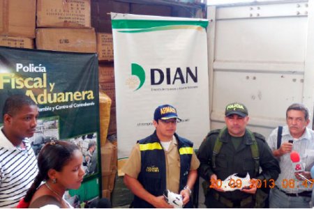 Contrabando aprehendido en Buenaventura asciende a mil millones