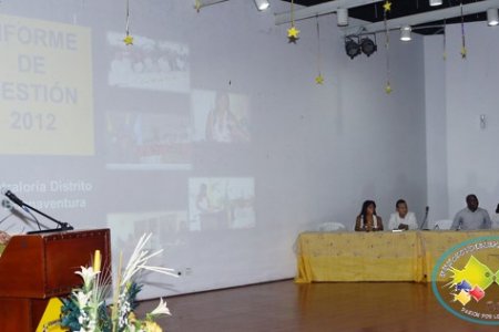 Contralora rindió Informe de Gestión de la vigencia 2012