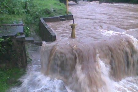 Afectación del servicio de agua por altas turbiedades en la bocatoma del río Escalerete