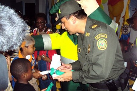 Se realizó la final del concurso, los niños, niñas y adolescentes cuentan con la Policía Nacional