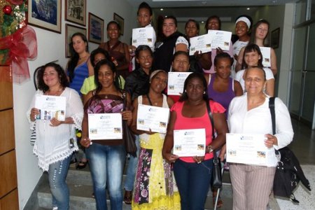 Sociedad Portuaria realizó la clausura del Curso de Manualidades con Residuos Solidos