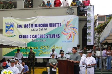 La comunidad bonaverense disfrutó de los actos programados por el Bicentenario de la Independencia de Colombia