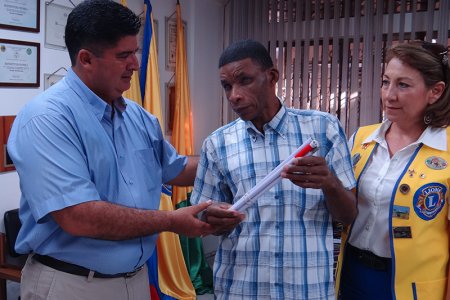 Club de Leones Buenaventura Monarca firma convenio de cooperación con Instituto Para Niños Ciegos y Sordos