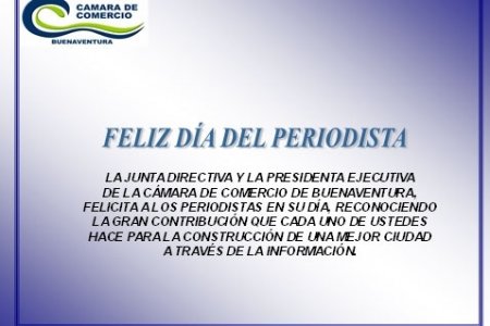 Feliz Día del Periodista