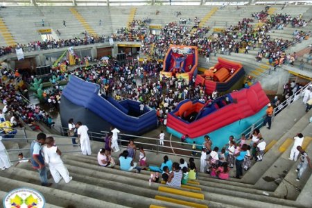 La Gestora Social Claudia Caicedo Stevens, realizó la celebración del Día del Niño