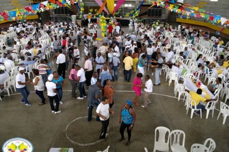 Administración Distrital celebró el Día del Trabajador en el coliseo del Polideportivo El Cristal