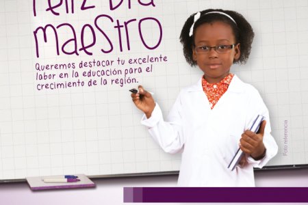 Feliz día a los maestros les desea el Centro Comercial Viva Buenaventura