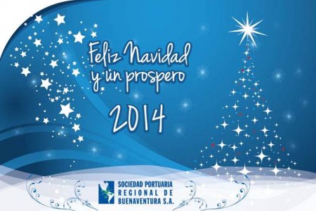 Feliz Navidad les desea la Sociedad Portuaria Regional de Buenaventura