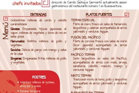 Hoy finaliza el Festival Gastronómico Japonés en Brassa Mare