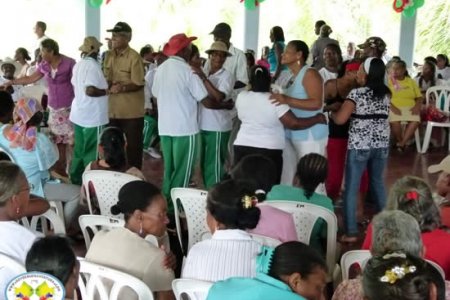 El despacho de la Gestora Social realizó fiesta de fin de año al adulto mayor