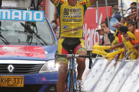 Wilmar Jair Perez de Ebsa - Indeportes Boyacá gano en Anserma la séptima etapa del Clásico RCN