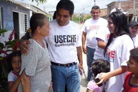 Buga le abrió sus brazos a Useche