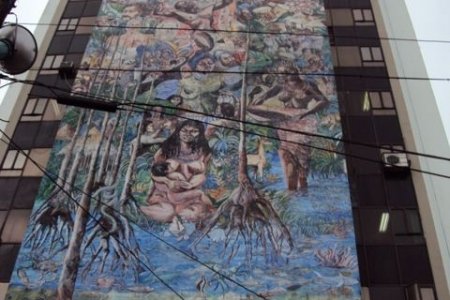 “un mural como el que hay en Buenaventura no se ve en cualquier puerto del mundo”