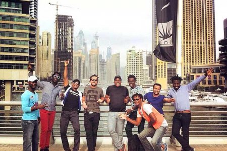 Herencia de Timbiquí inició el 2014 con una serie de conciertos en Dubai