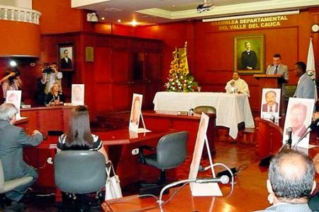 Asamblea del Valle del Cauca y familiares de mártires de la democracia esperan la verdad