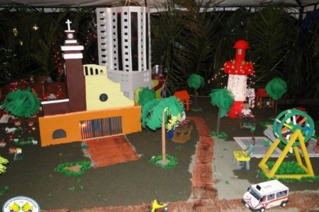 La Gestora Social Claudia Caicedo Stevens de Ocoró, inauguró el Alumbrado Navideño