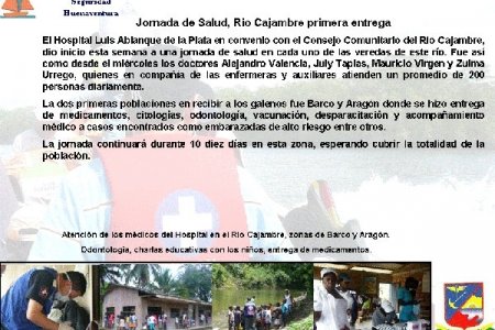 Jornada Médica en Cajambre