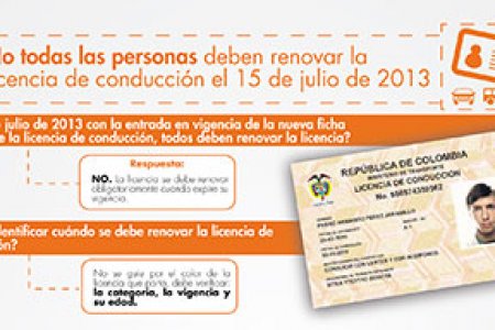 Secretaría de Tránsito viene brindando información sobre renovación de licencias de conducción