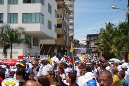Aproximadamente 20 mil personas pidieron en Buenaventura Libertad para todos los Secuestrados