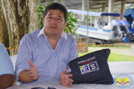 Candidatos al Senado Mauricio Delgado y a la Cámara Álvaro López Gil, estuvieron en Buenaventura