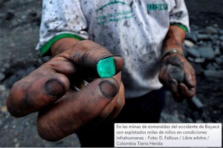 Los niños esmeraldas de Colombia