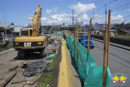 Se inicia contraflujo por obras en el puente El Piñal