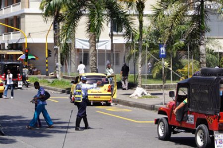 Inició nueva campaña ”Pare Mire y Cruce” de la Secretaría de Tránsito Distrital