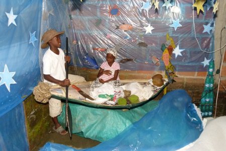 El pesebre del barrio El Cristal fue seleccionado como ganador