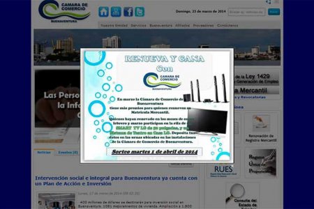Portal web de la Cámara de Comercio de Buenaventura sufrió un ataque informático