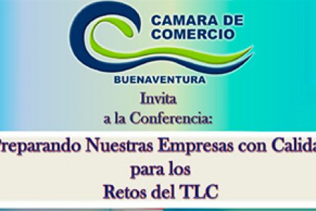 Conferencia sobre calidad en las empresas para los retos de los TLC en la Cámara de Comercio
