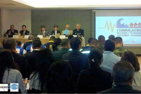 Gobiernos de Colombia y Ecuador presentaron oficialmente el primer simulacro binacional de sismo y tsunami