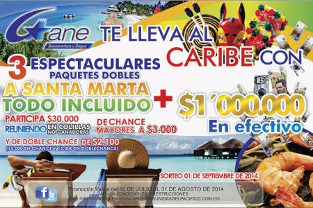 Con Gane Buenaventura y Dagua puede darte un descanso en Santa Marta