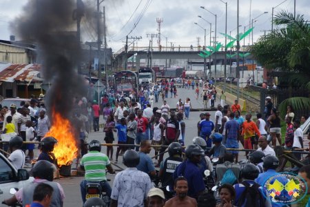 Y llegaron las protestas por la falta del servicio de agua en Buenaventura