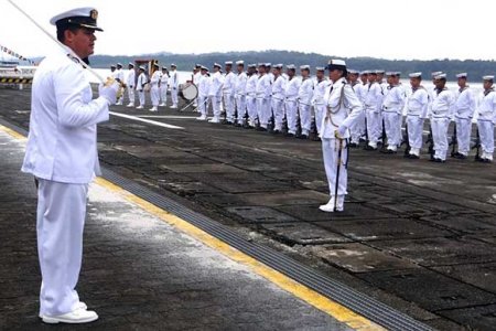 Se realizó el relevo del comandante de la Base Naval  ARC Málaga