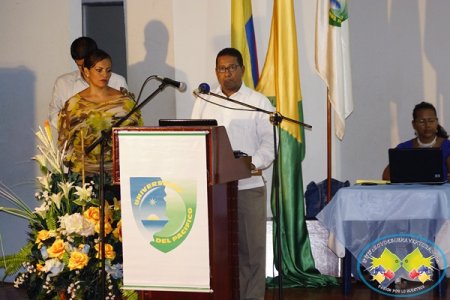 El Rector de la Unipacífico Florencio Candelo Estacio presentó informe de su primer año de gestión