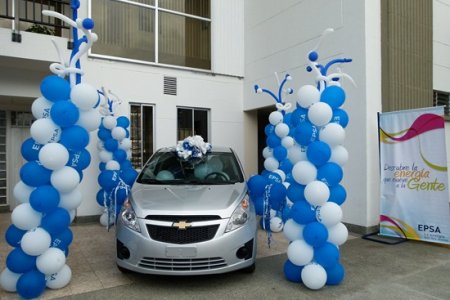 EPSA realizó la gran rifa de un Chevrolet Spark