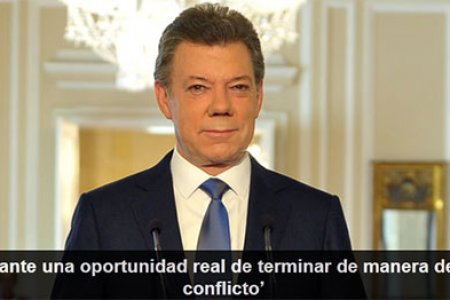 Alocución del Presidente de la República, Juan Manuel Santos sobre el Acuerdo General para la Terminación del Conflicto