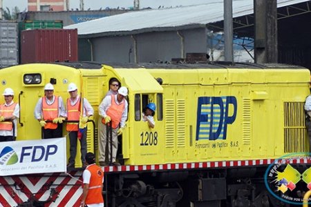 Presidente Santos puso en marcha Ferrocarril del Pacífico